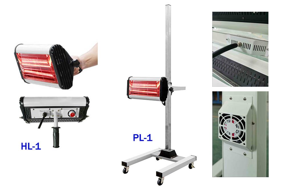 paint curing IR lamp