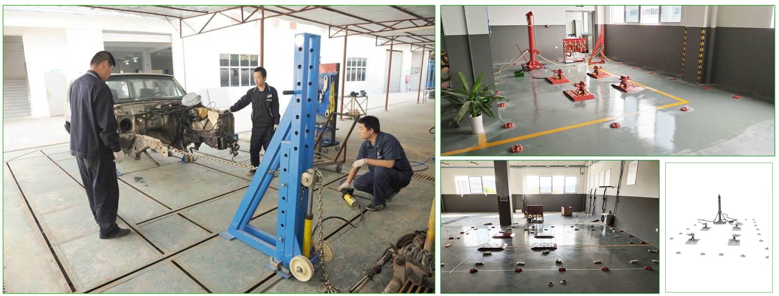 Floor Installed Auto Body & Frame Straightening System 3