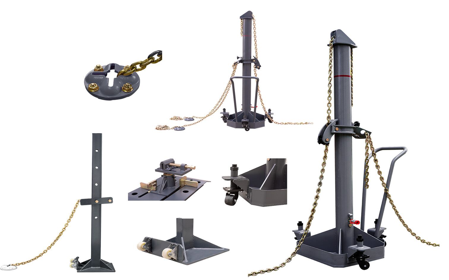 spare parts of auto body straightening system