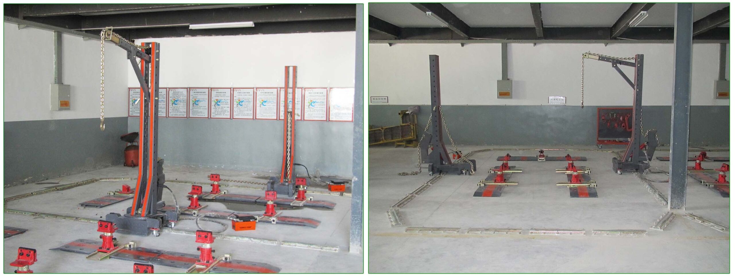 Floor Installed Auto Body & Frame Straightening System 2
